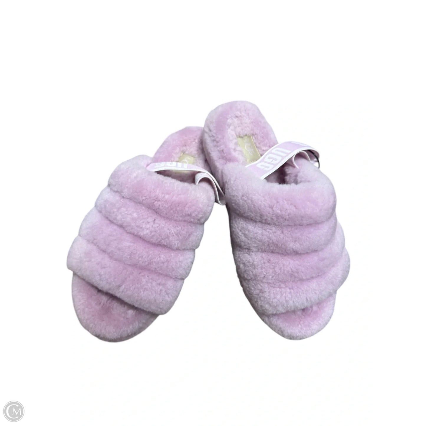 Sandals Designer By Ugg In Purple, Size: 7