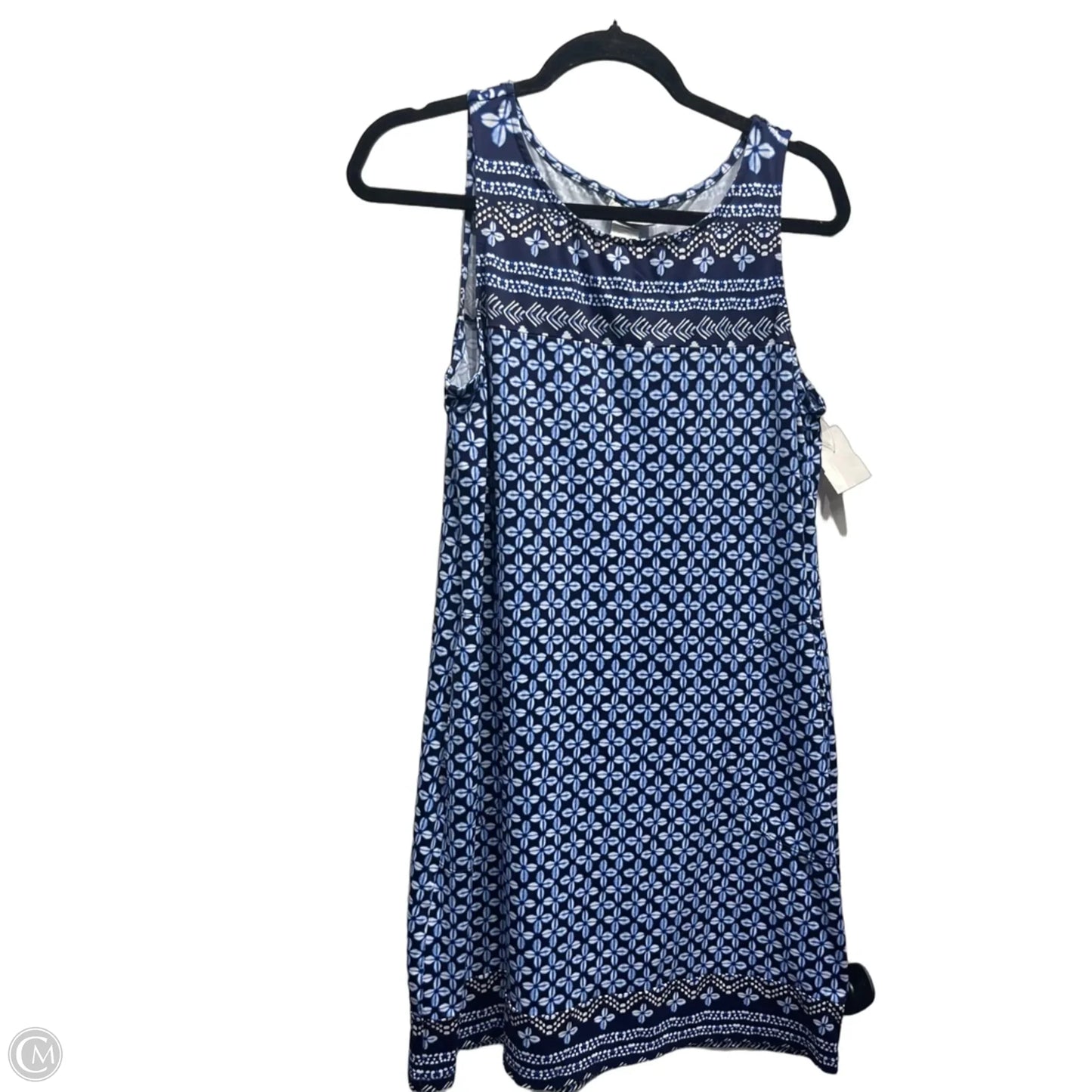 Dress Casual Short By Tommy Bahama In Blue & White, Size: M