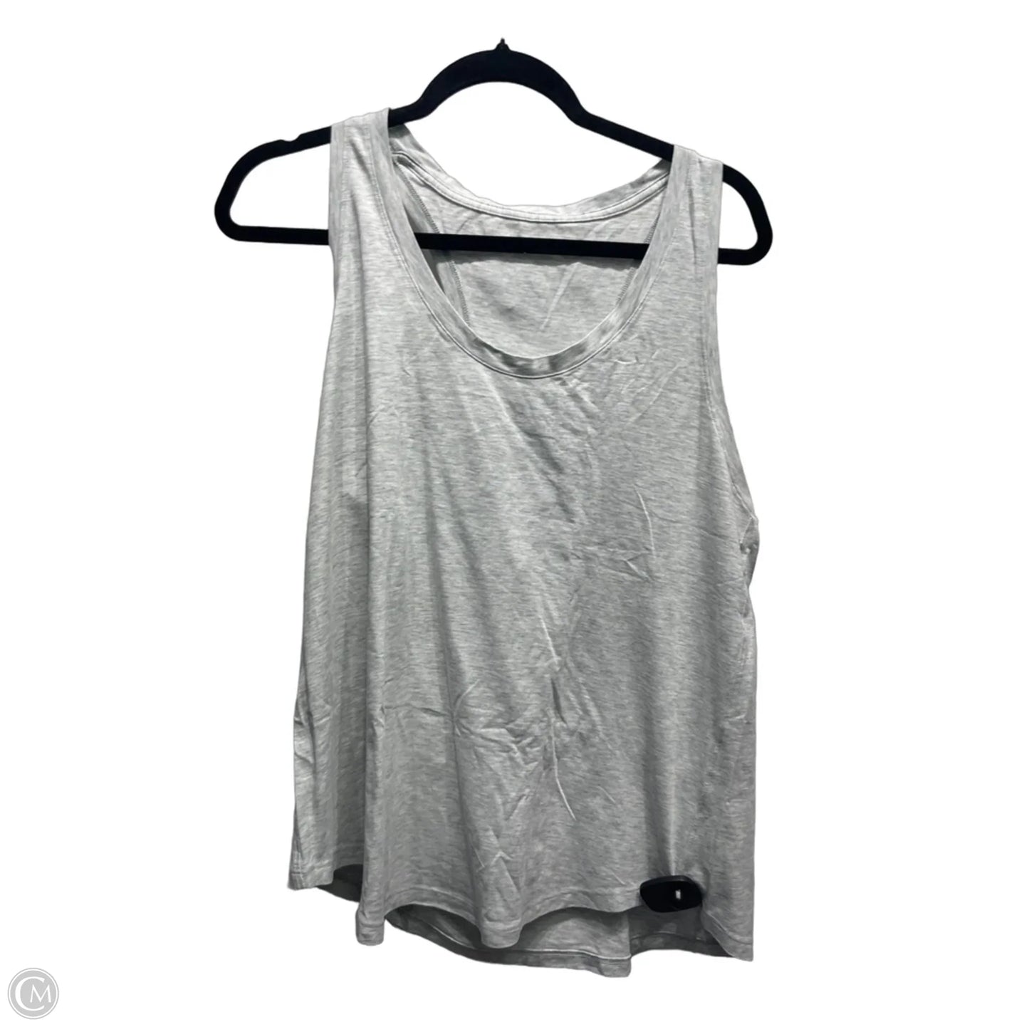 Athletic Tank Top By Lululemon In Grey, Size: L