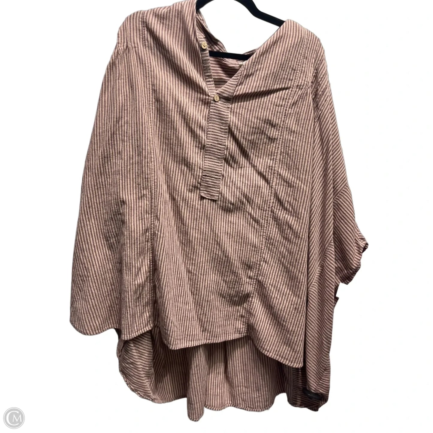 Top Long Sleeve By Free People In Tan, Size: L