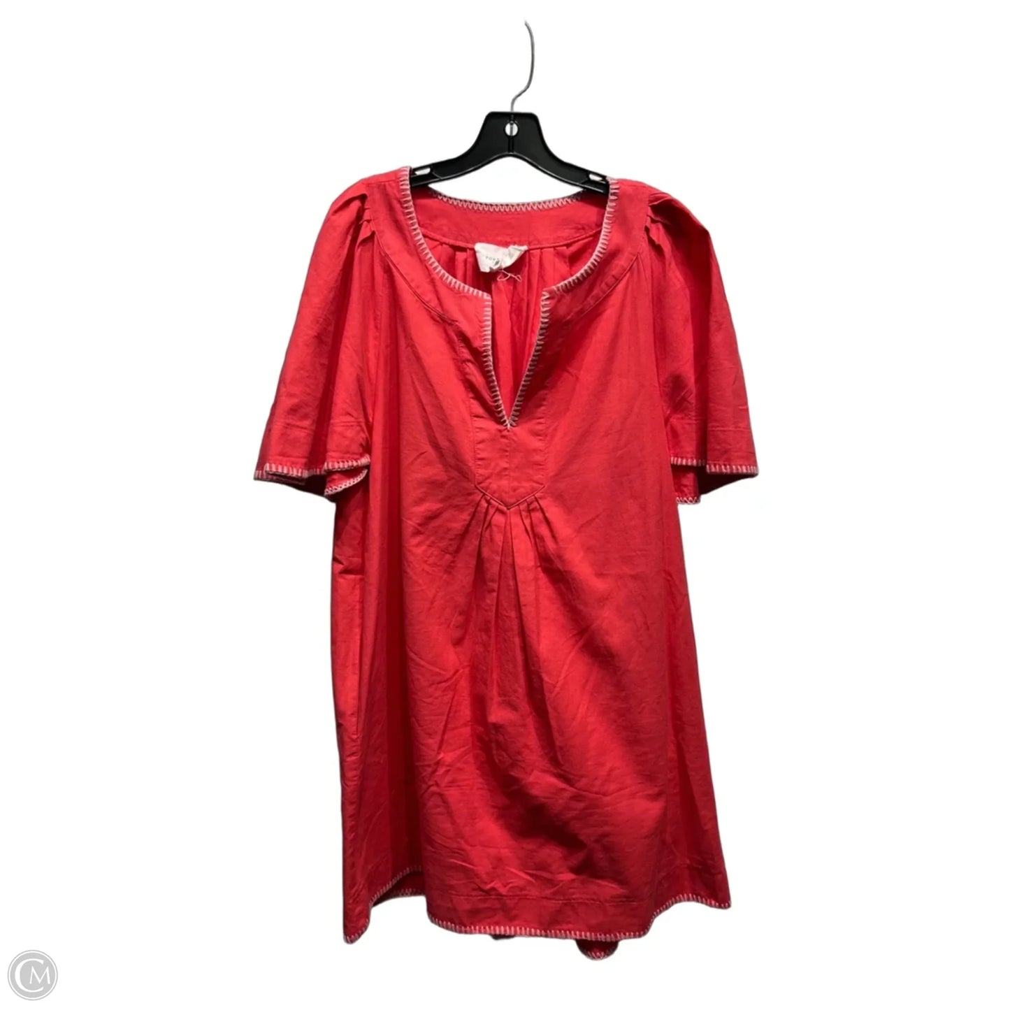 Dress Casual Short By Pomander Place In Pink, Size: Xxl