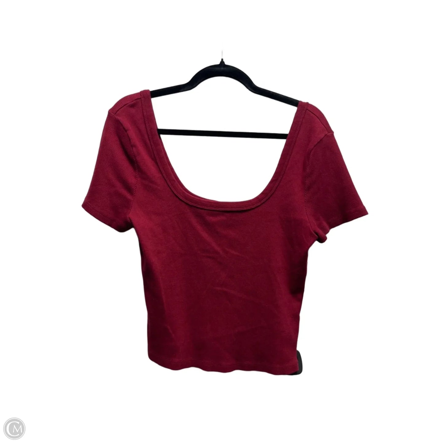 Top Short Sleeve By Universal Thread In Red, Size: L