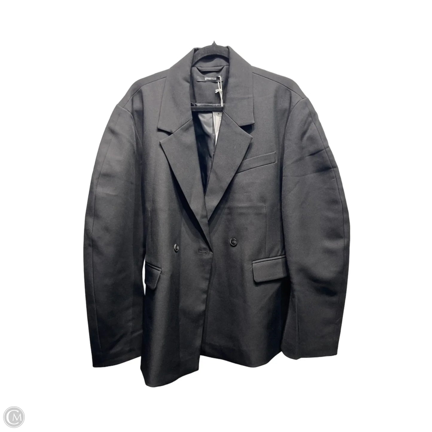 Blazer By Clothes Mentor In Black, Size: Xl