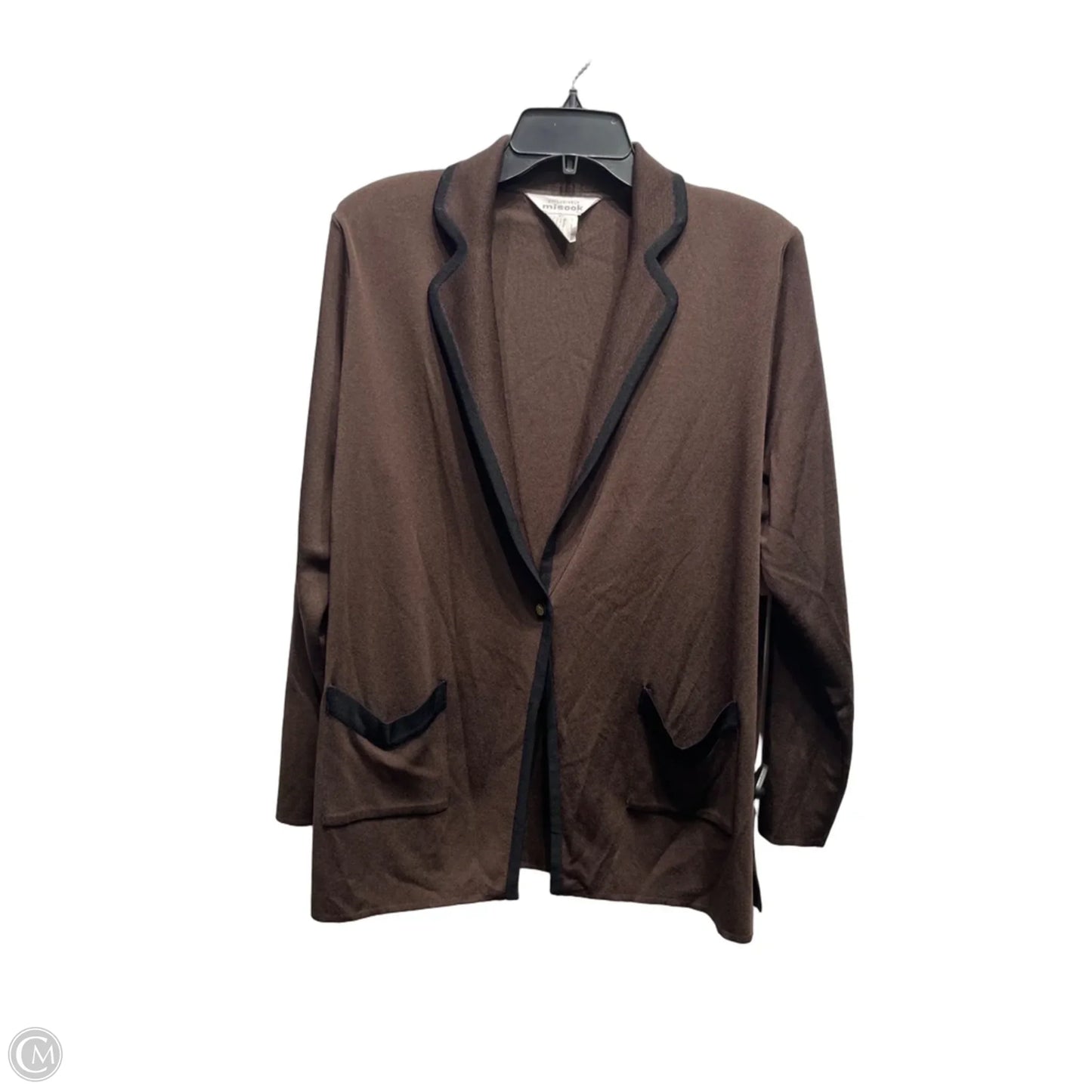 Blazer By Misook In Brown, Size: Xl