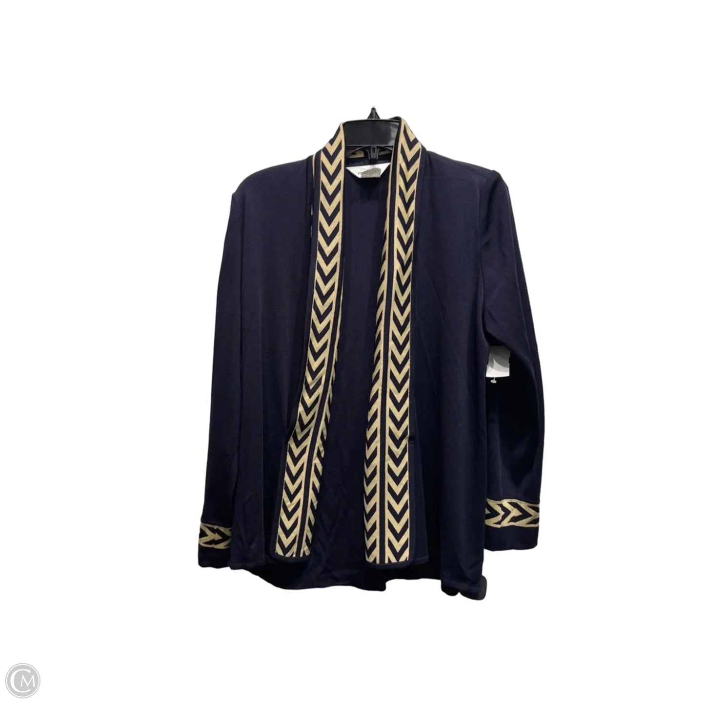 Cardigan By Misook In Navy, Size: L