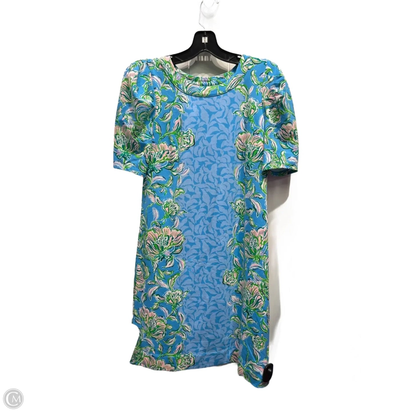 Dress Designer By Lilly Pulitzer In Blue & Green, Size: Xs