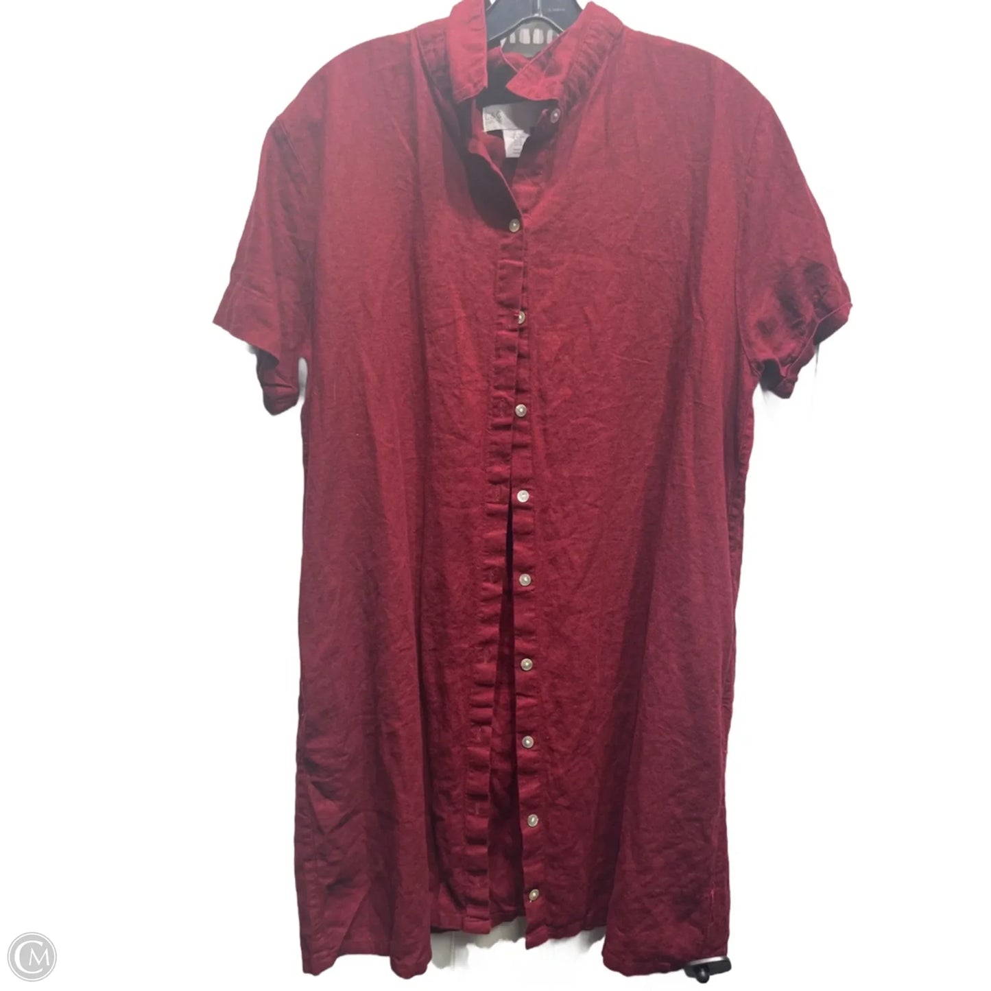 Dress Casual Short By C&C CALIFORNIA In Red, Size: Xl