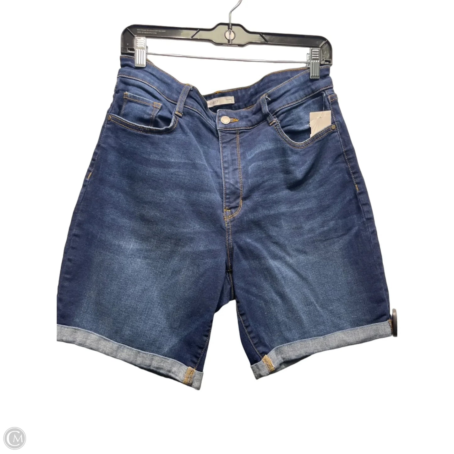 Shorts By Nine West Apparel In Blue Denim, Size: 16