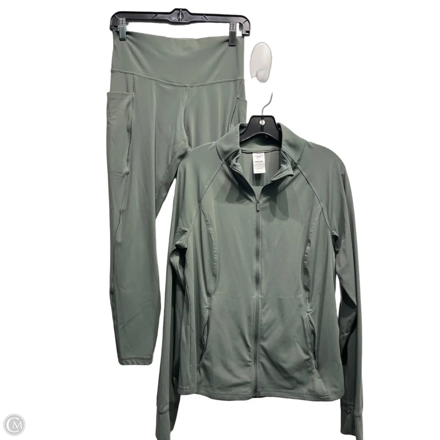 Athletic Pants 2pc By Members Mark In Green, Size: L