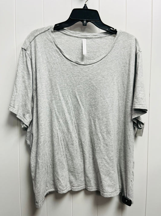 Athletic Top Short Sleeve By Fabletics  Size: 4x