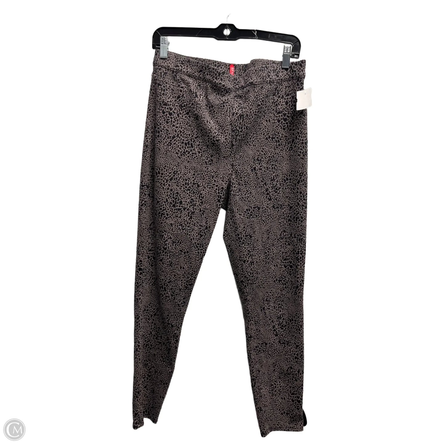 Pants Leggings By Spanx In Black & Pink, Size: L