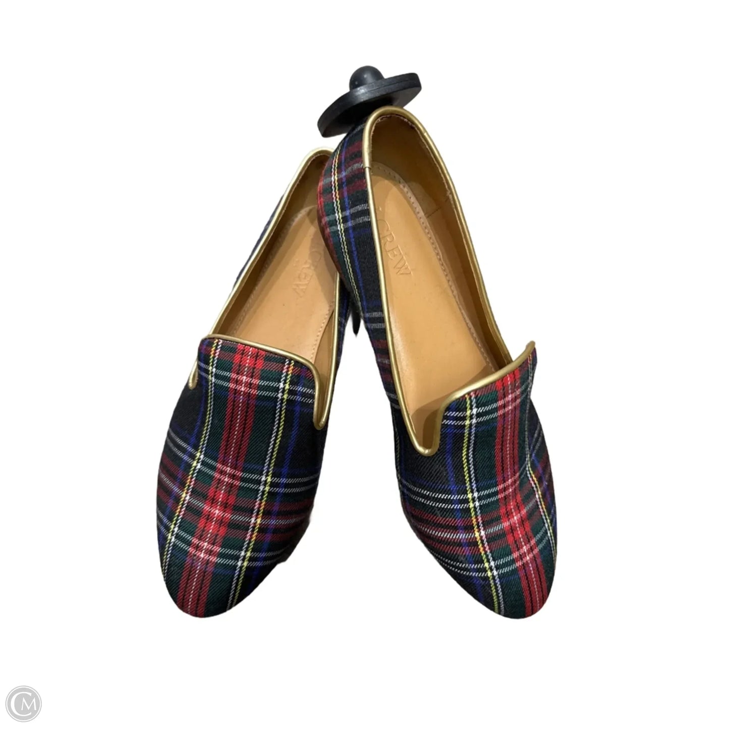 Shoes Flats By J. Crew In Green & Red, Size: 6.5