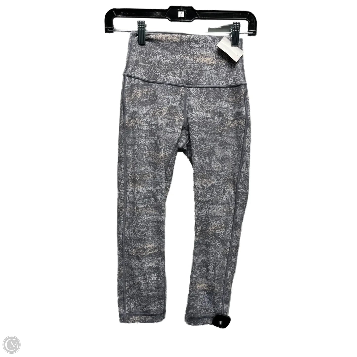 Athletic Capris By Lululemon In Grey, Size: 2