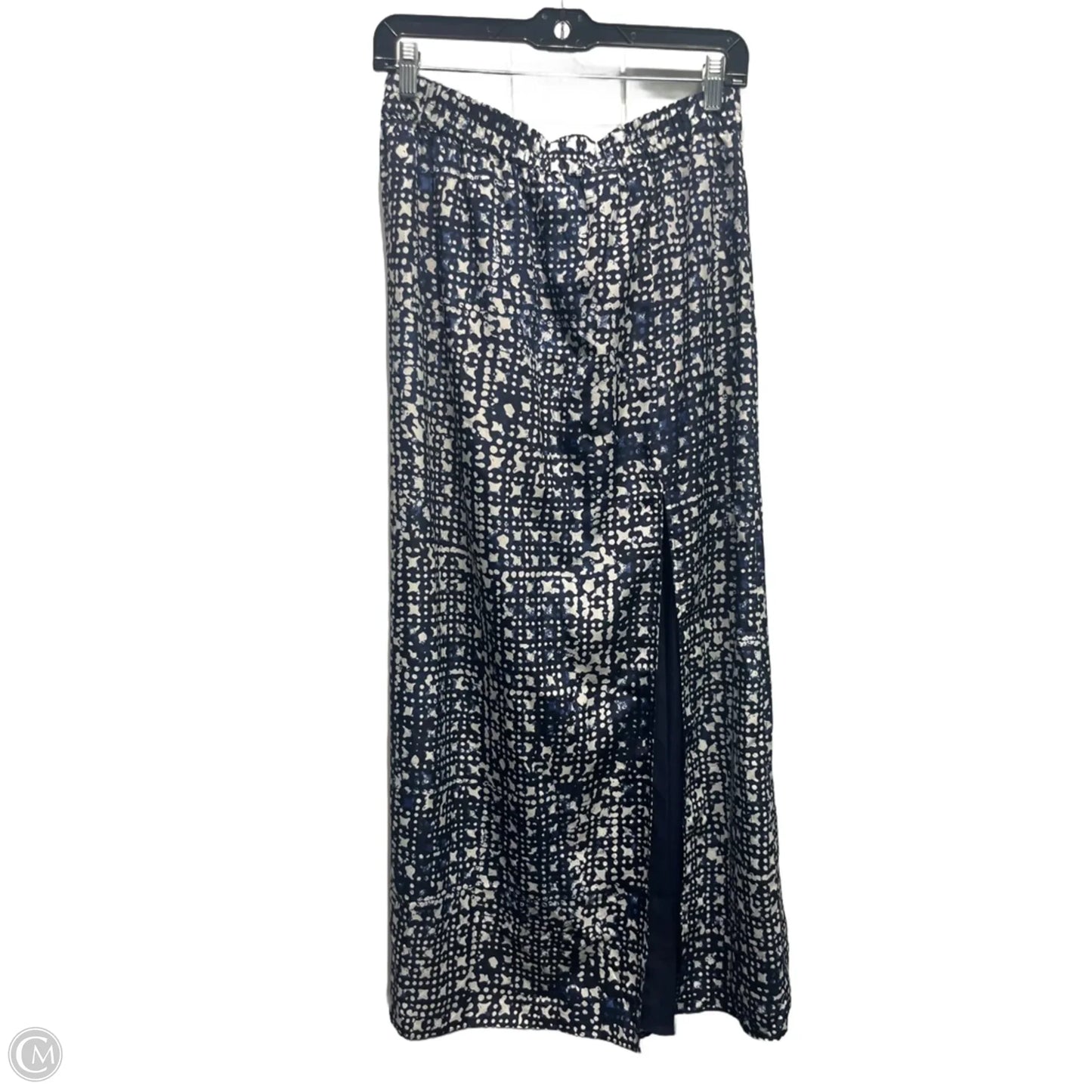 Skirt Maxi By Michael By Michael Kors In Blue & White, Size: S