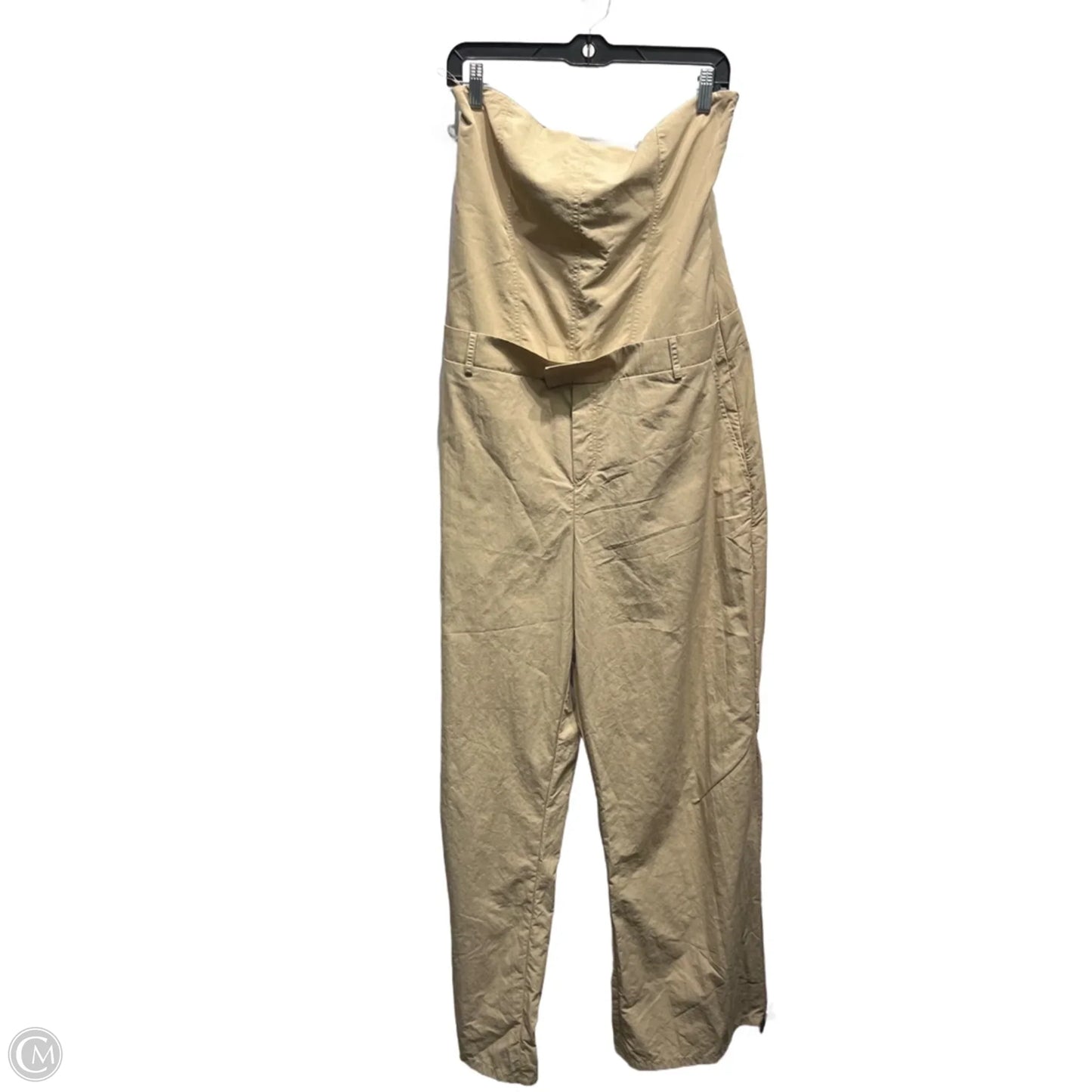 Jumpsuit By Zara In Tan, Size: Xl