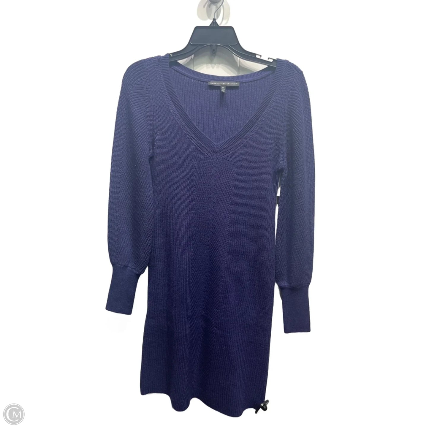 Dress Sweater By White House Black Market In Navy, Size: Xs