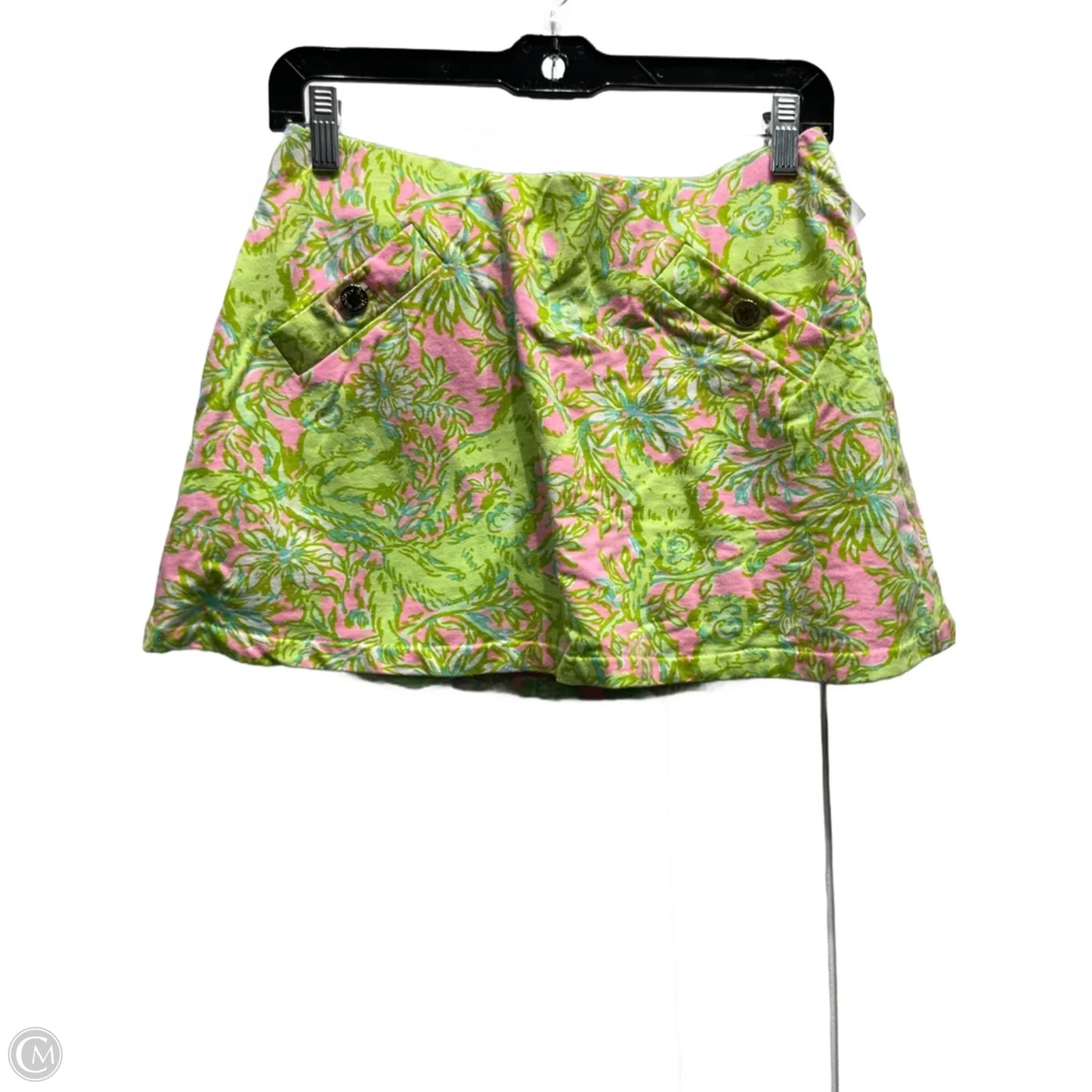 Skort Designer By Lilly Pulitzer In Green, Size: S