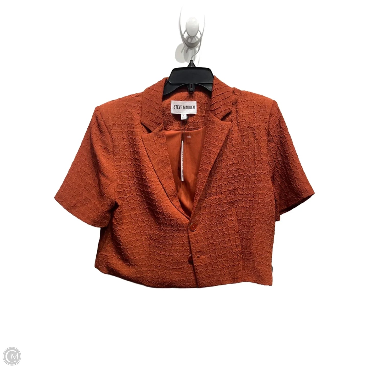 Blazer By Steve Madden In Orange, Size: L