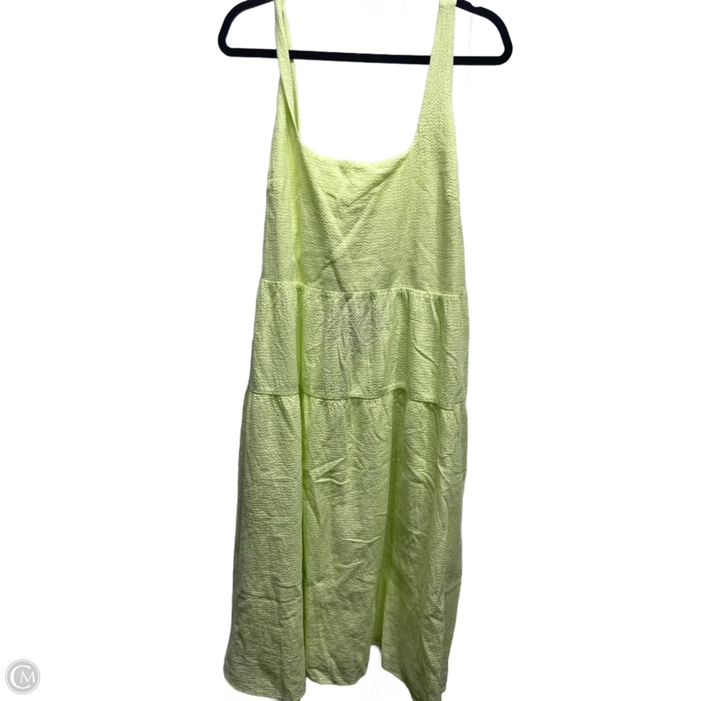 Dress Casual Short By Ava & Viv In Green, Size: 2x