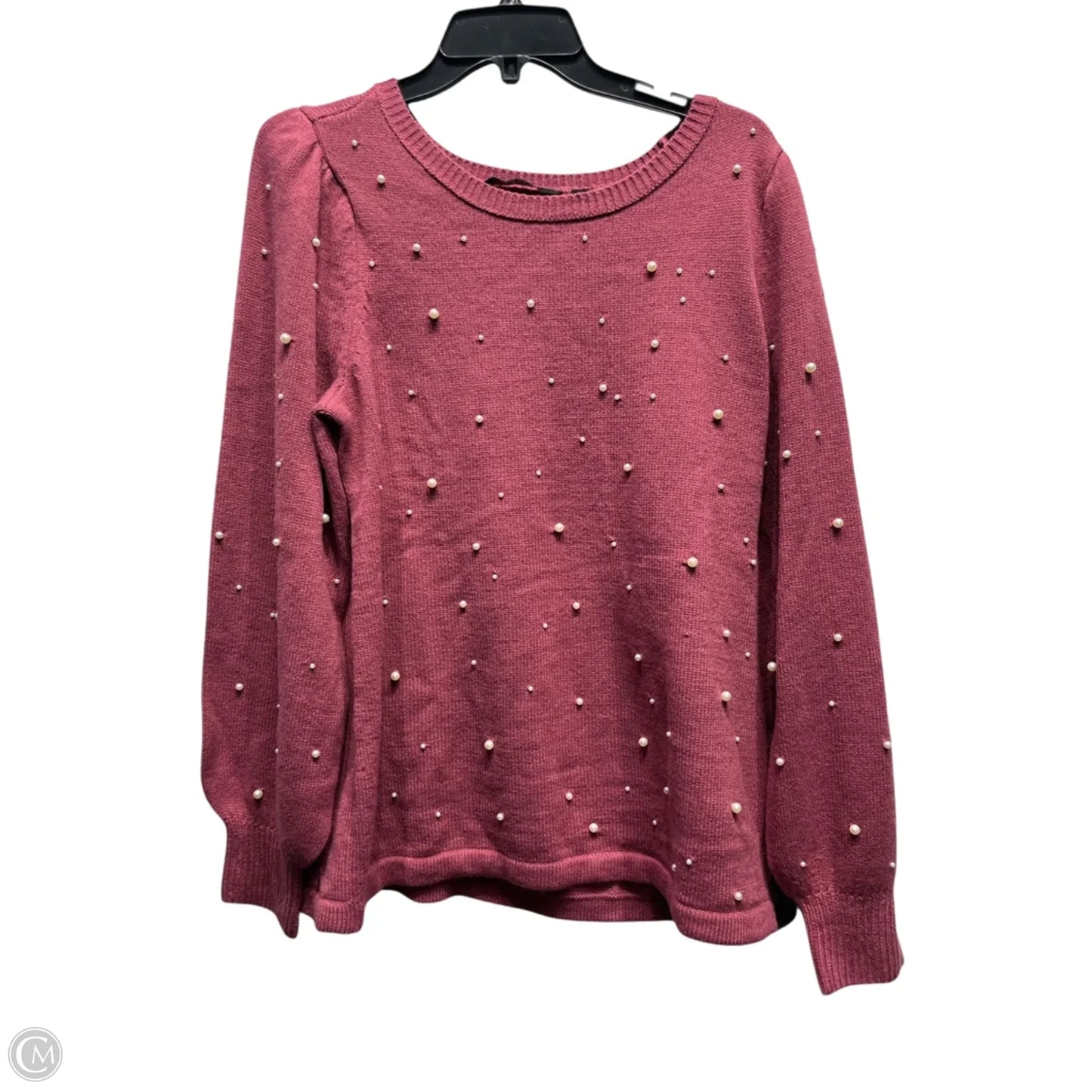 Sweater By Dennis Basso Qvc In Pink, Size: Xl