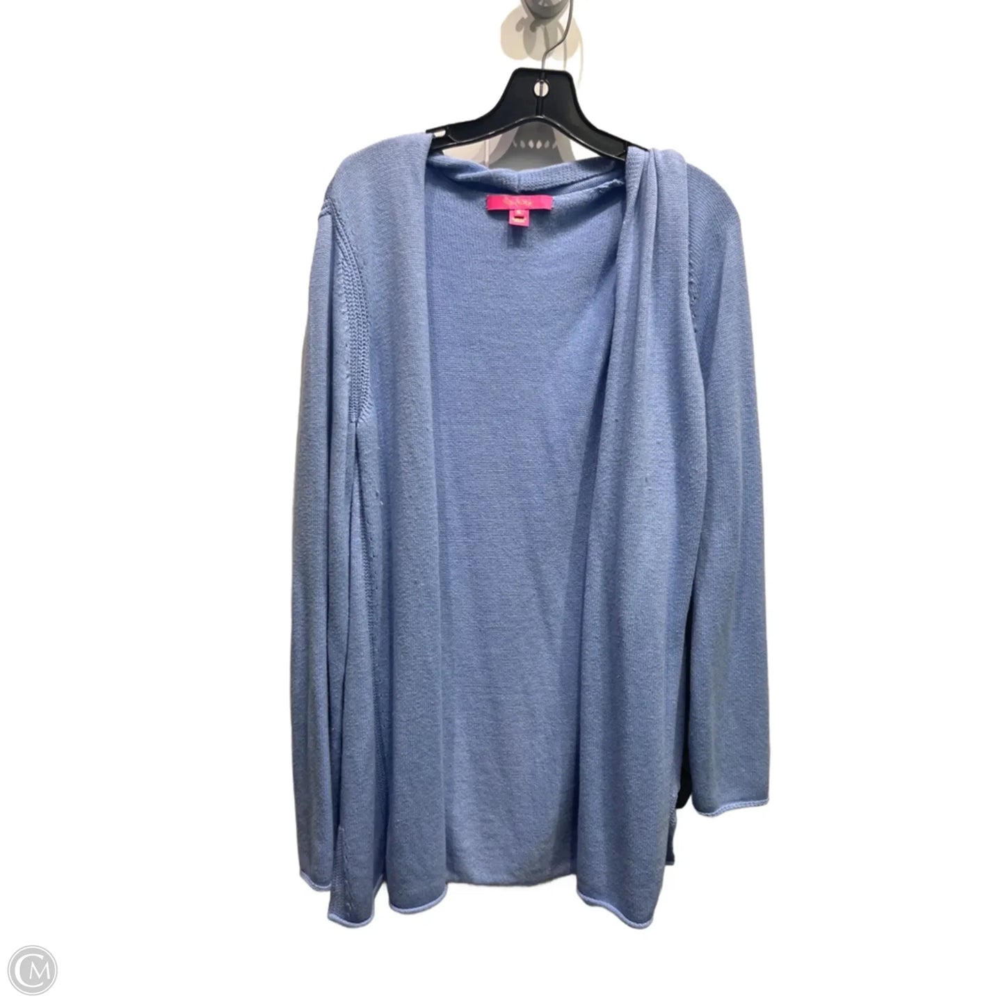 Sweater Cardigan Designer By Lilly Pulitzer In Blue, Size: Xl