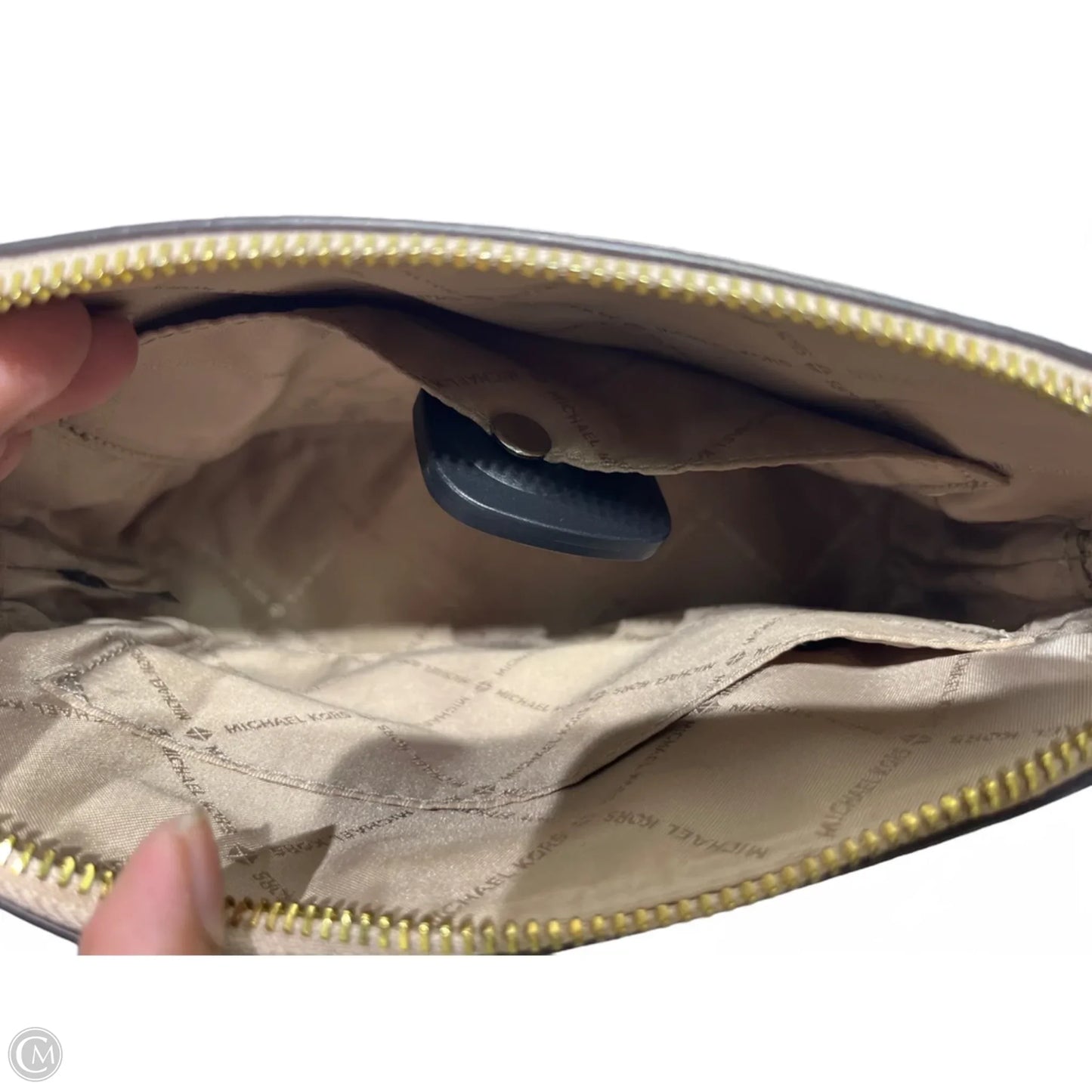 Crossbody Designer By Michael Kors, Size: Medium