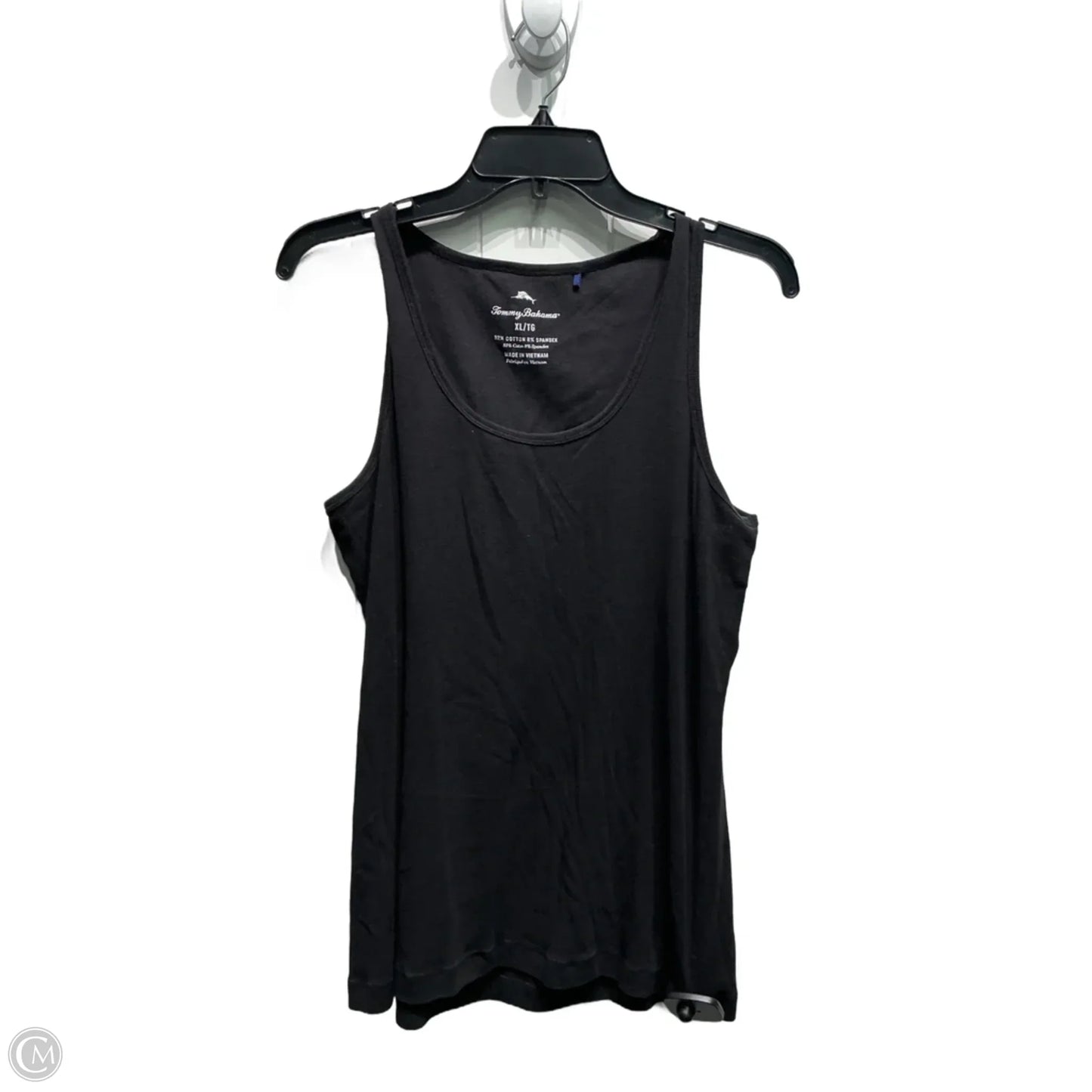 Tank Top By Tommy Bahama In Black, Size: Xl