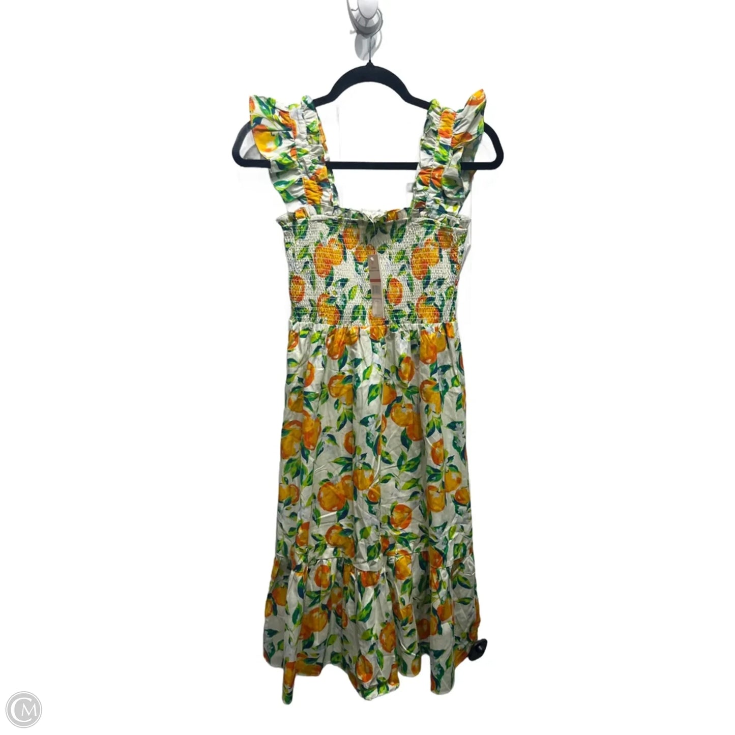 Dress Casual Short By Nanette Lepore In Green & Orange, Size: Xs
