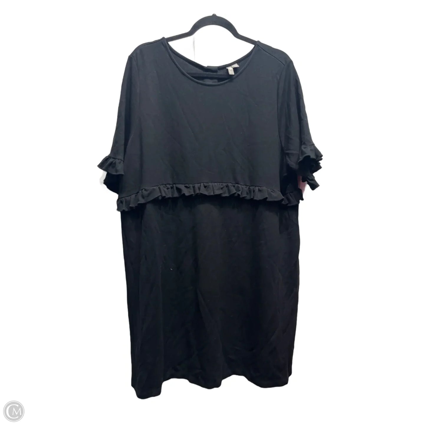 Dress Work By Asos In Black, Size: 16