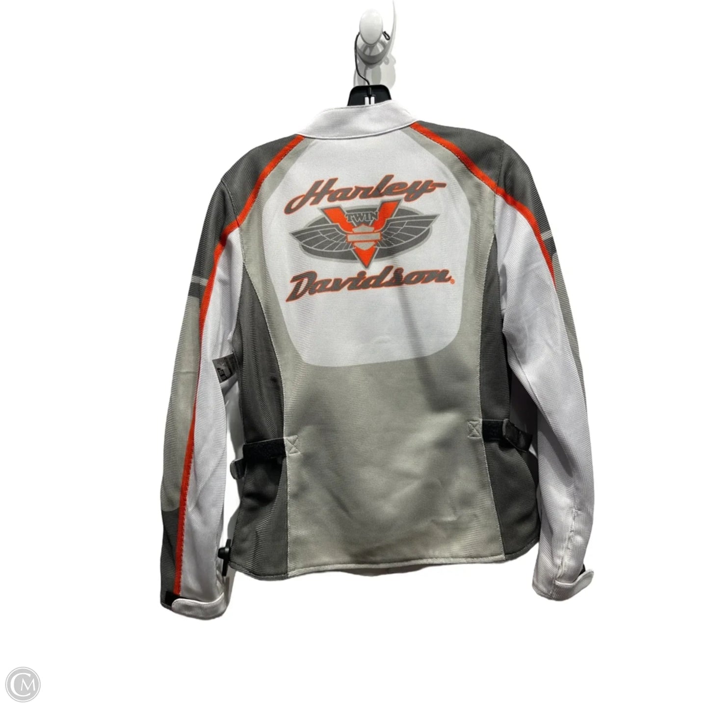 Jacket Other By Harley Davidson In Green & White, Size: M