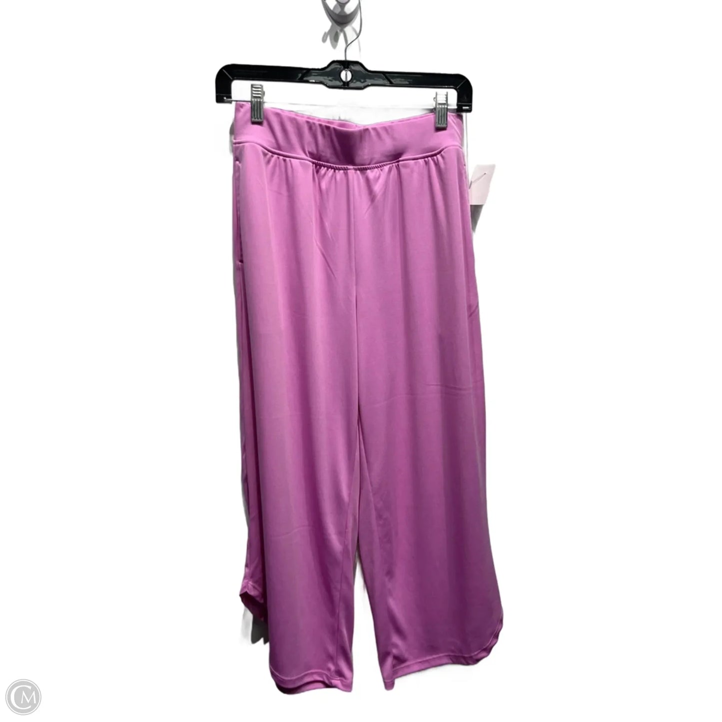 Pants Cropped By Cuddl Duds In Pink, Size: S