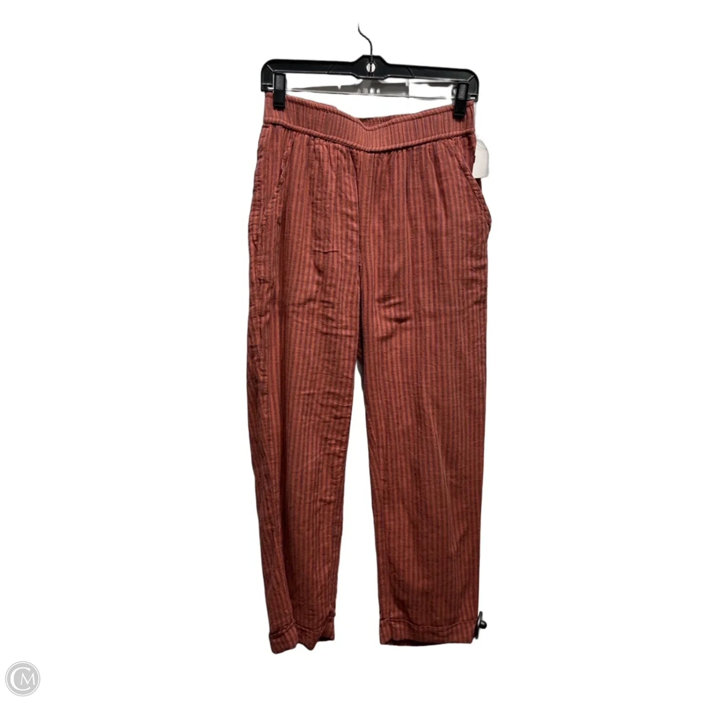 Pants Linen By Evereve In Orange, Size: 2