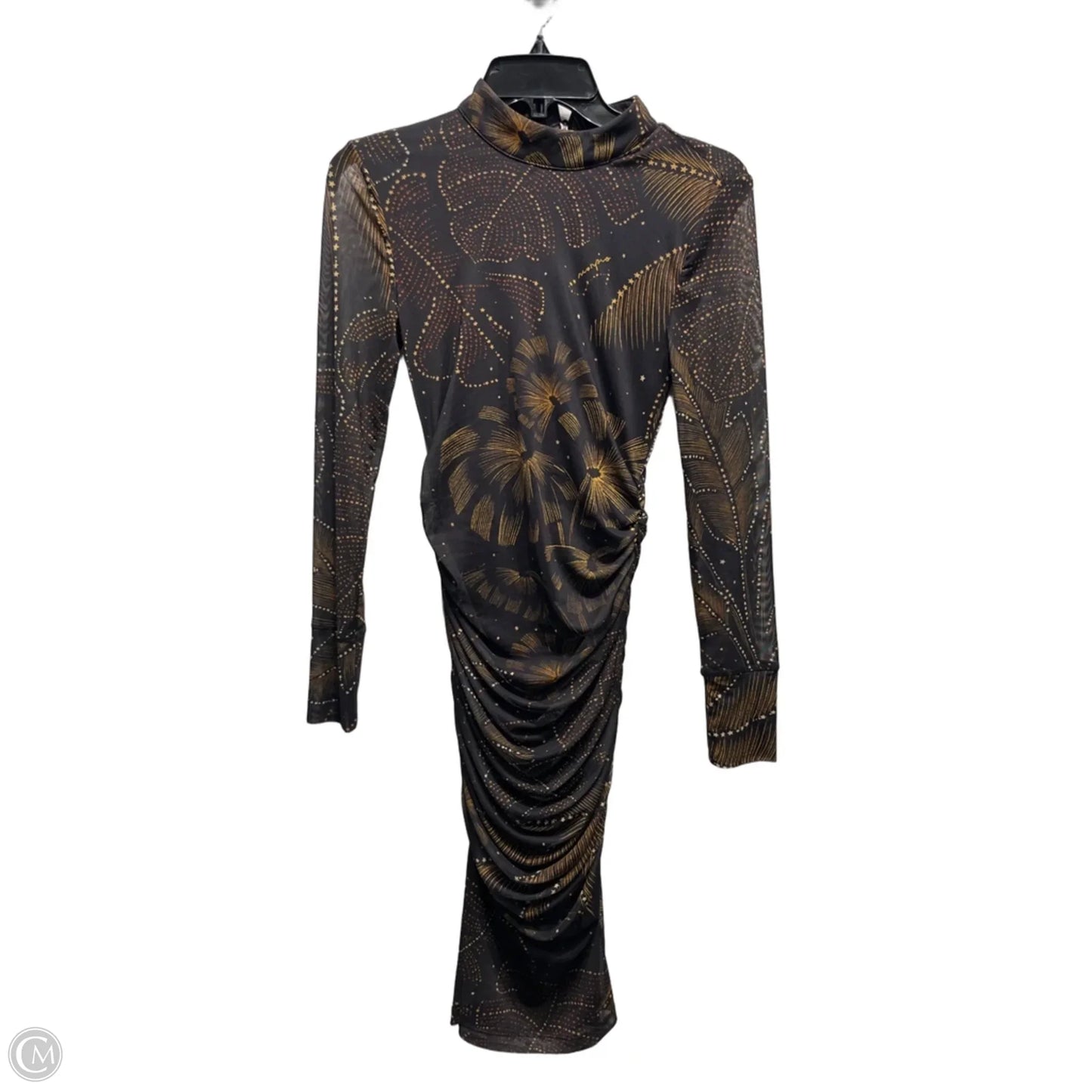 Dress Party Long By Farm Rio In Brown, Size: Xs