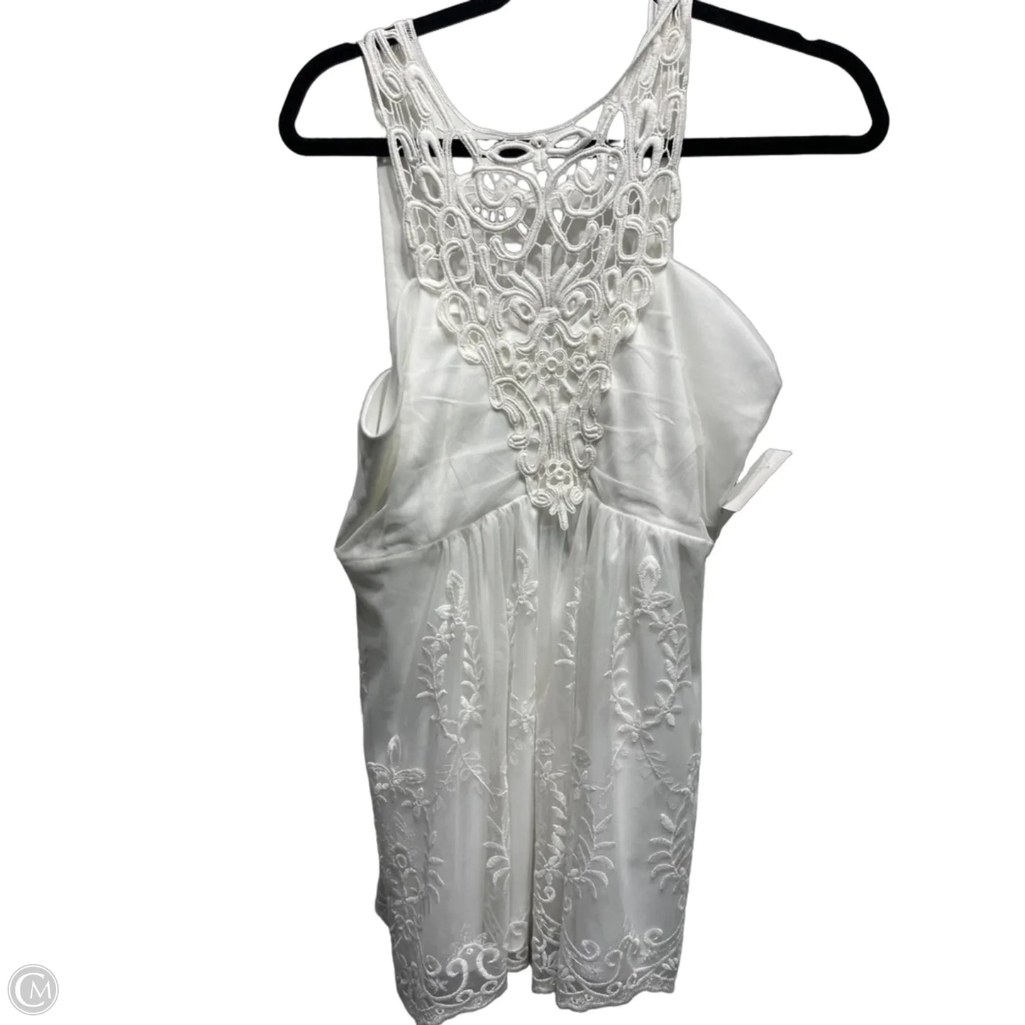 Top Sleeveless By Boston Proper In White, Size: M