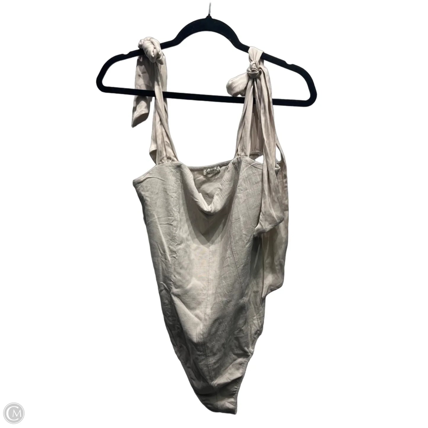 Bodysuit By Free People In Tan, Size: L
