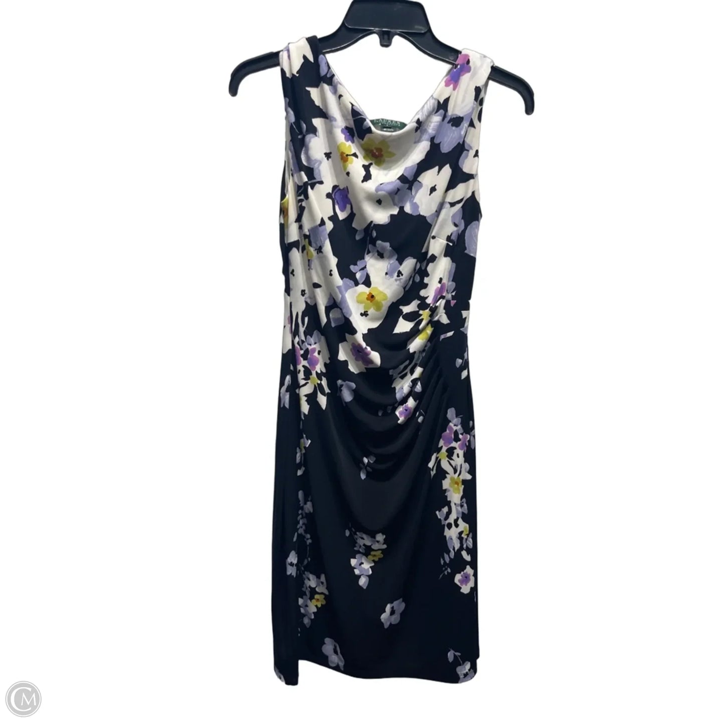 Dress Work By Lauren By Ralph Lauren In Purple, Size: M