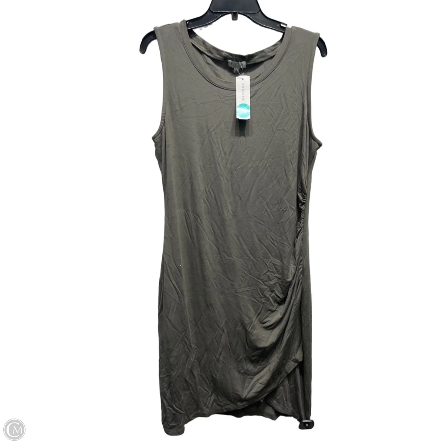 Dress Casual Short By AVLN In Green, Size: L