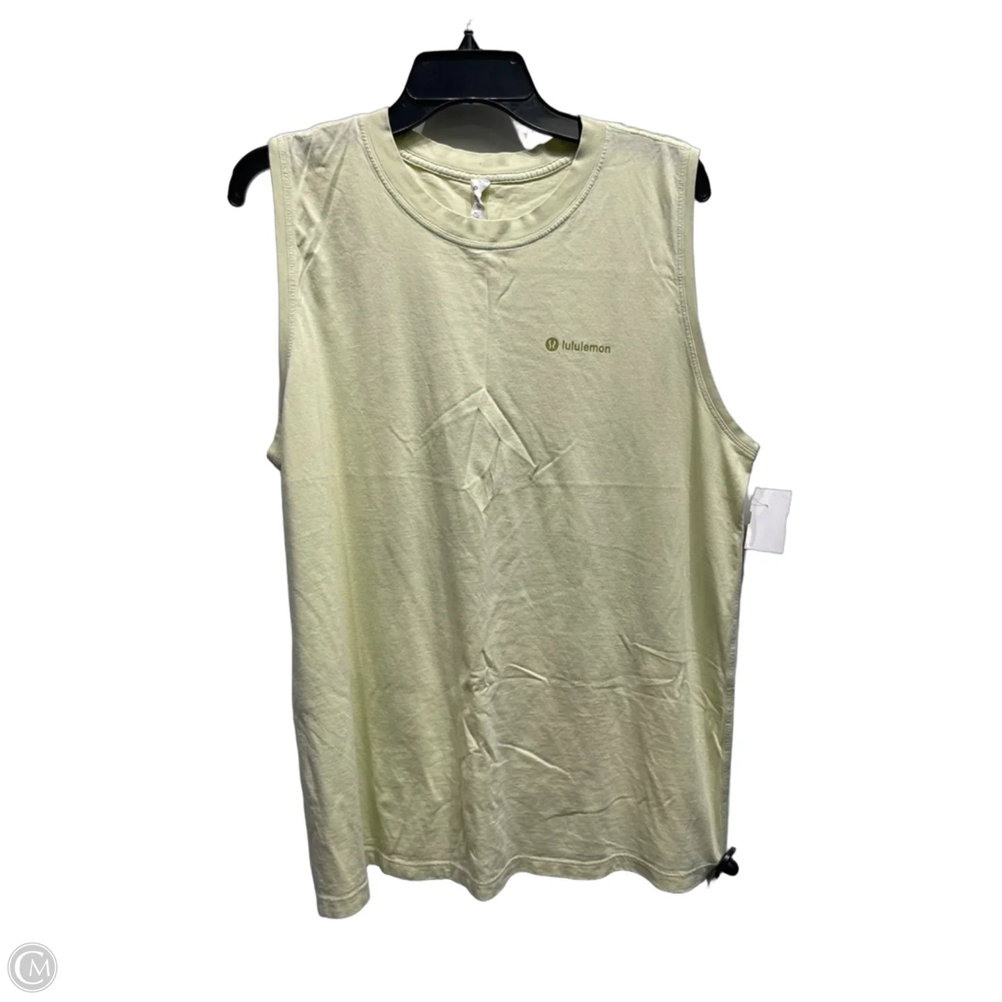 Athletic Tank Top By Lululemon In Green, Size: 12