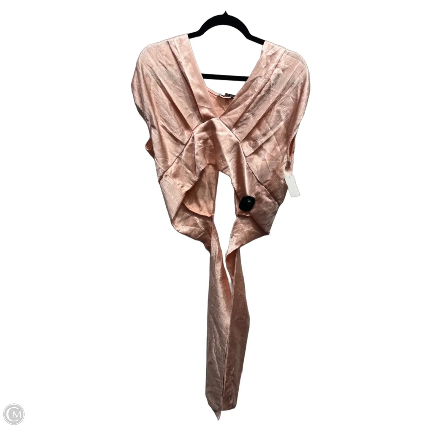 Top Short Sleeve By Ro & De In Pink, Size: M