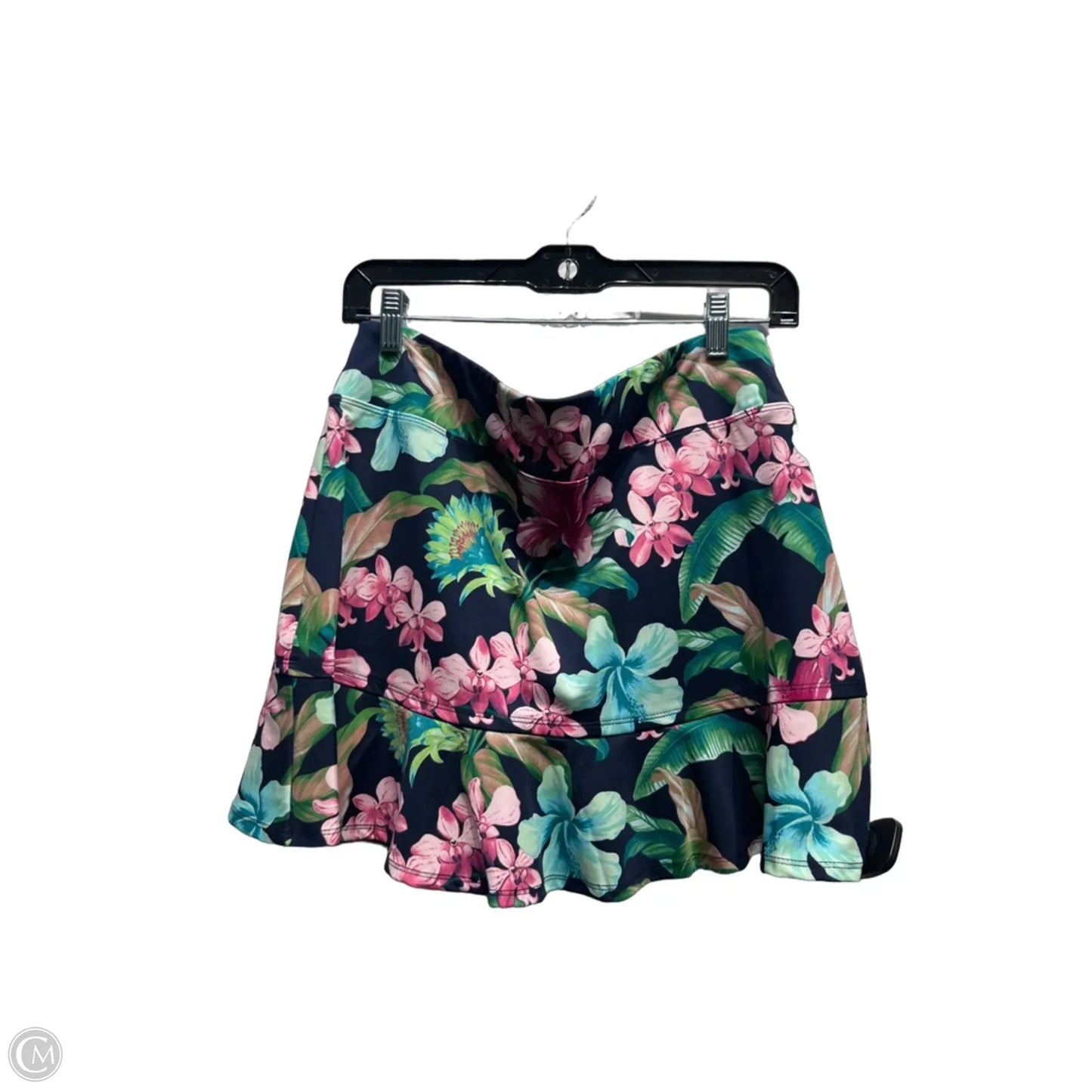 Skort By Tommy Bahama In Blue & Green, Size: M
