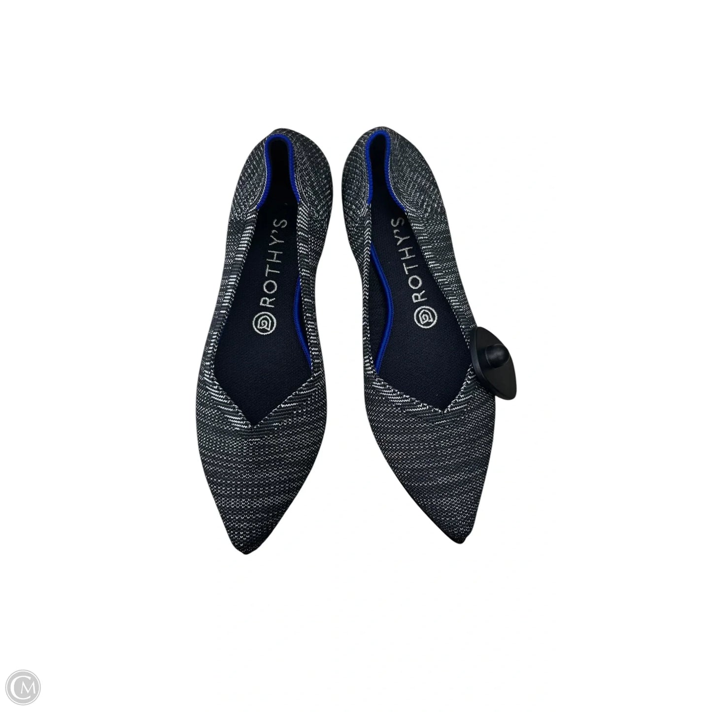 Shoes Flats By Rothys In Grey, Size: 9
