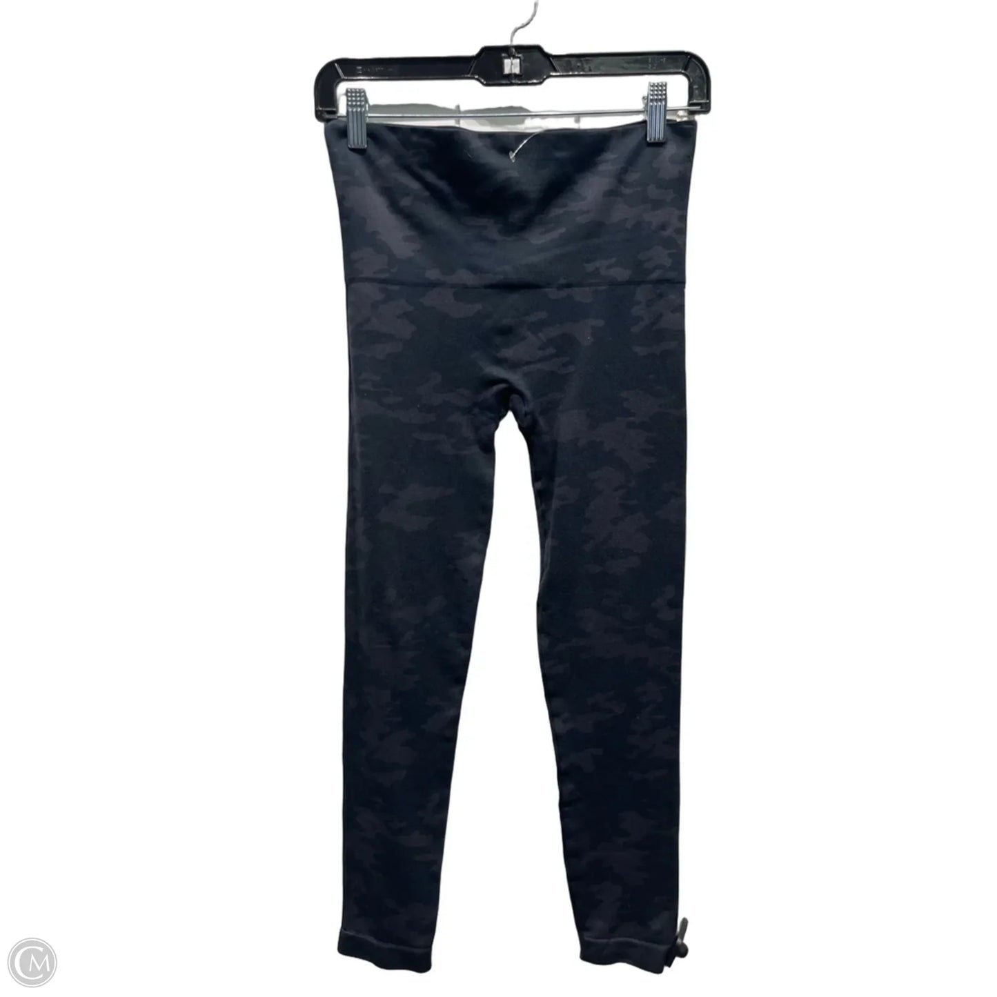 Pants Leggings By Spanx In Green & Grey, Size: M