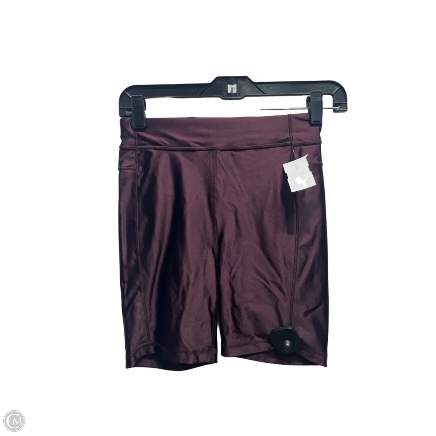 Athletic Shorts By Lululemon In Maroon, Size: 4