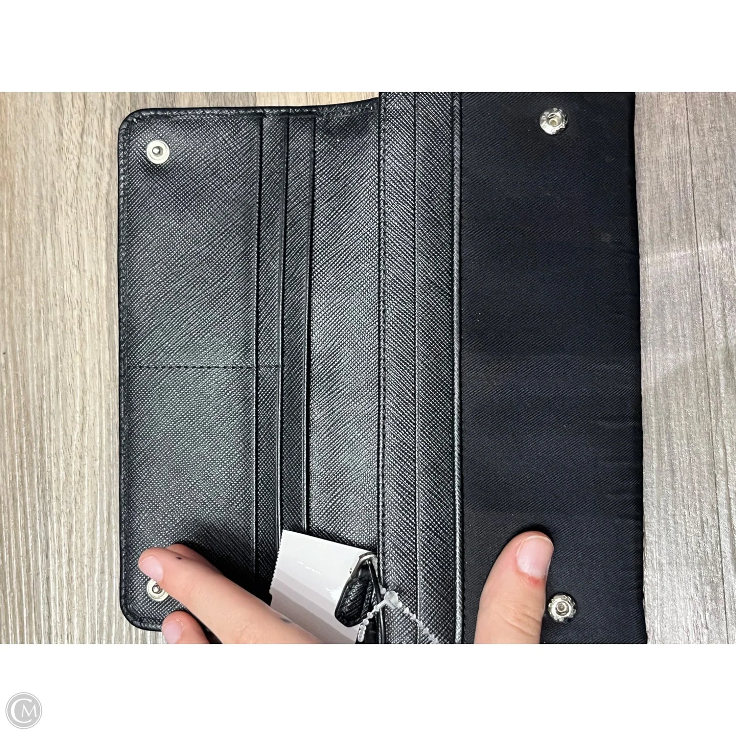 Wallet Luxury Designer By Prada, Size: Large