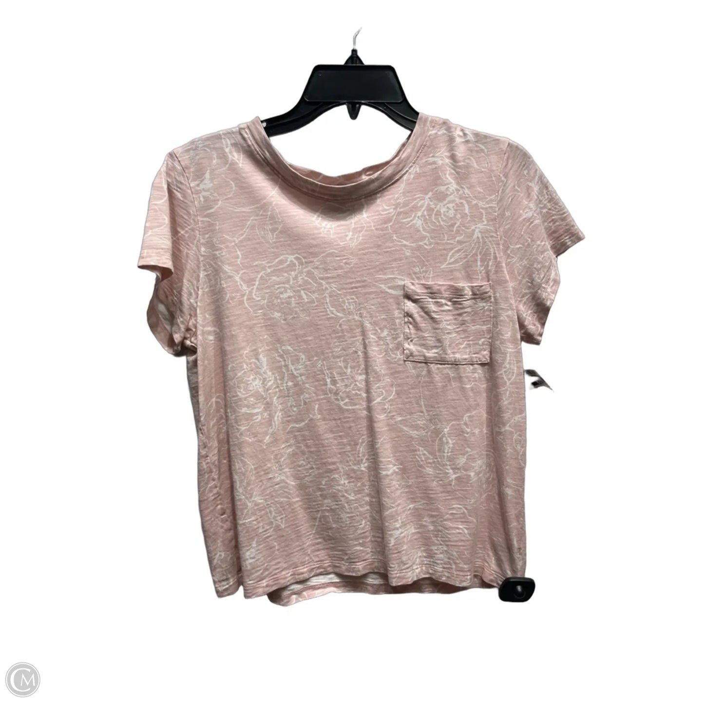 Top Short Sleeve Basic By Sanctuary In Pink, Size: L