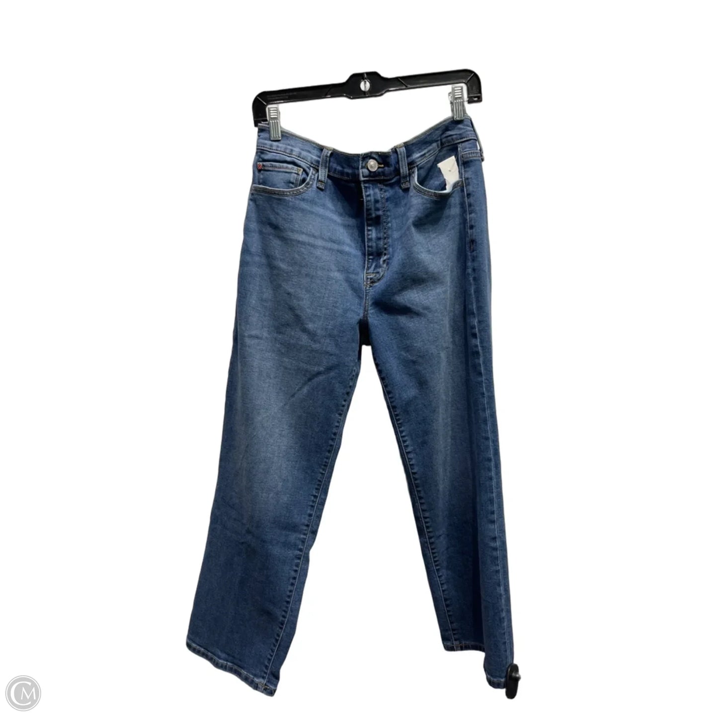 Jeans Straight By Hudson In Blue Denim, Size: 8