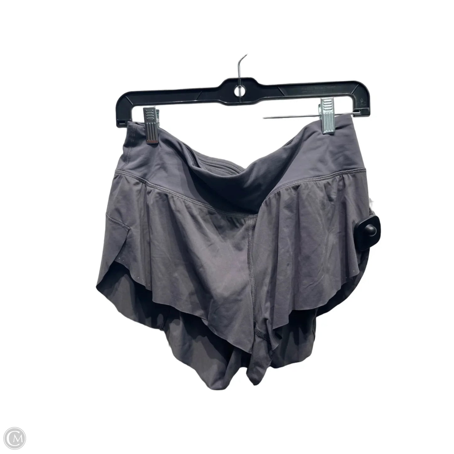 Athletic Shorts By Lululemon In Grey, Size: 8
