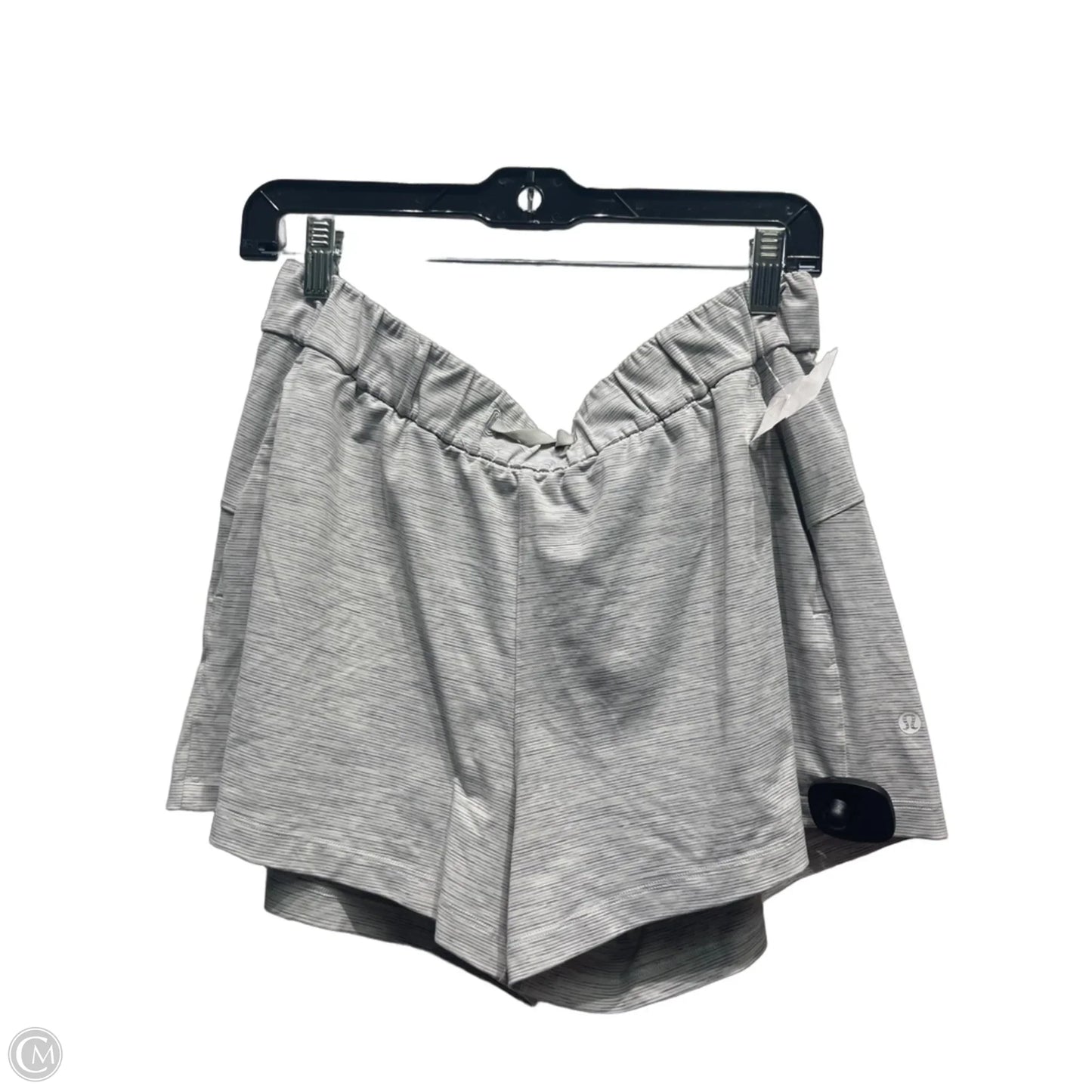 Athletic Shorts By Lululemon In Grey, Size: 10