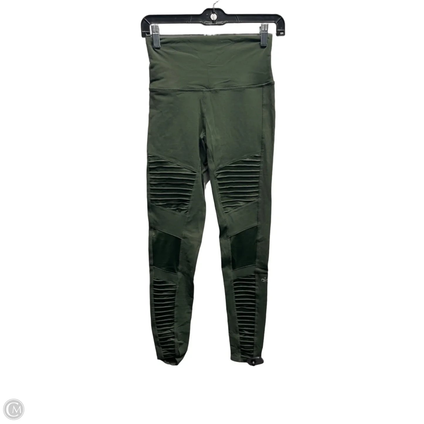 Athletic Leggings By Alo In Green, Size: S