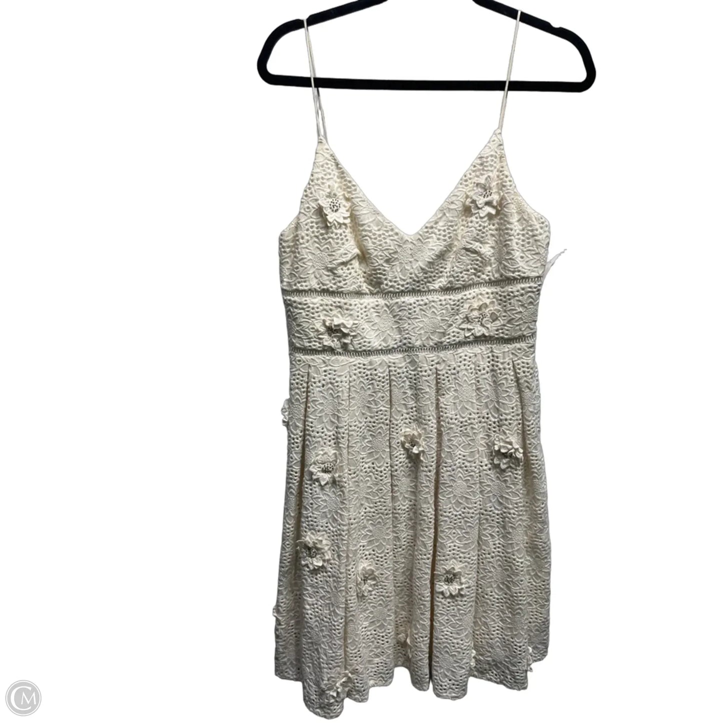 Dress Designer By Michael Kors In Cream, Size: S